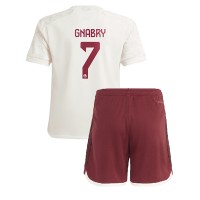 Bayern Munich Serge Gnabry #7 Replika babykläder Tredjeställ Barn 2023-24 Kortärmad (+ korta byxor)